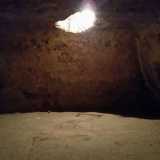 La cavit� � stata ripulita ed � illuminata
